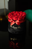 red infinity roses that last for years in a box gift for her birthday anniversary and valentine's day